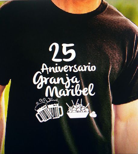 Bar Maribel camiseta 25 aniversario